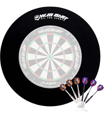 Protezione Parete Per Freccette Mineup Nero - Anello In EVA 72x72cm | Facile Montaggio Senza Fissaggi - Foto 10