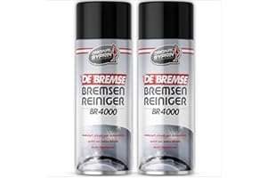 ‎SYPRIN SYPRIN Original Bremsenreiniger eignet Sich für alle Arten von PKW & LKW- Scheibenbremsen, Ketten, Motorradbremsen mit intensiver Power & schneller Verdunstungsformel 2x500ml