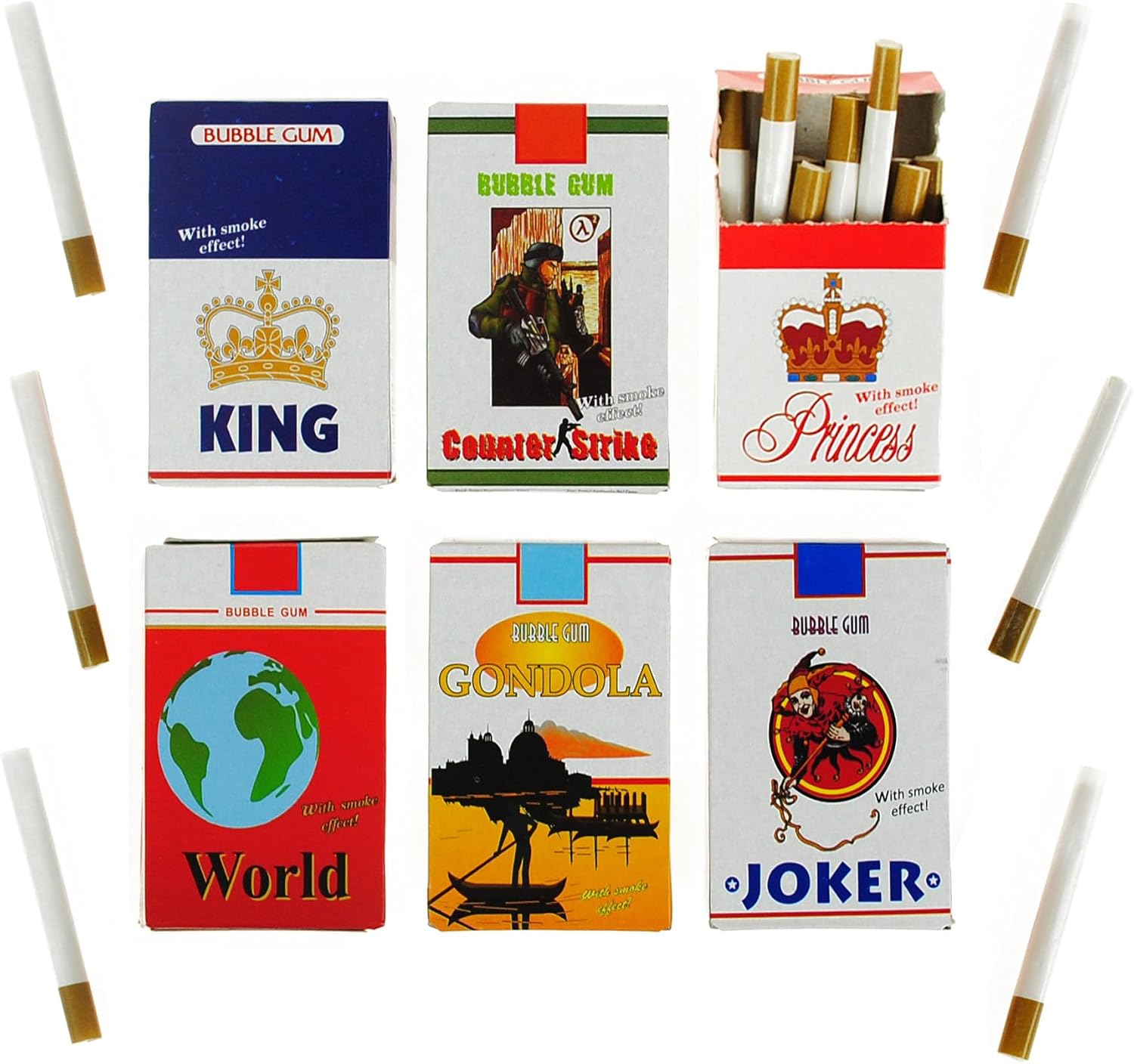 Prise en Main & Utilisation au Quotidien : Tuggummicigarett 6-pack - falska cigarettl do