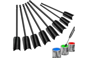 Epoxy Resin Stirrer, ISWUJIA Pack of 8 Epoxy Resin Mixing Paddles, Epoxy Resin Accessories for 1/4 Drill, Reusable Paint Mixer, for Epoxy, Painting, Ceramic Glaze