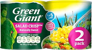 Green Giant Salad Crisp Sweetcorn, 2 x 