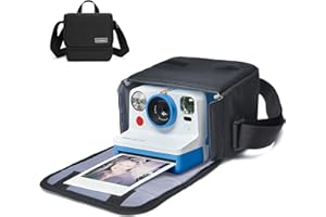 Cwatcun Polaroid Camera Bag for Polaroid Box Camera,Camera Case Compatible with Polaroid Originals OneStep+, Onestep 2, Now I-Type Instant, Polaroid 600 Film Cameras