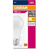 Osram 4052899971097 Led Cla 100, 13 W, 1521 Lumen, 2700 Kelvin, Yellow Light E27 Hear Bulb, Size: 12cm Width: 6cm [Energy Class F]
