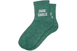 STC, Chaussettes paillettes courtes - Casse couille (taille unique 36-42)