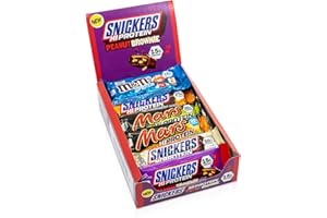 ‎GAMER SUPPS Snickers Protein Bar Eiweiß Riegel Mix Box, 12 Riegel + GAMER SUPPS Traubenzucker (ALL In Mix, 12 Riegel)