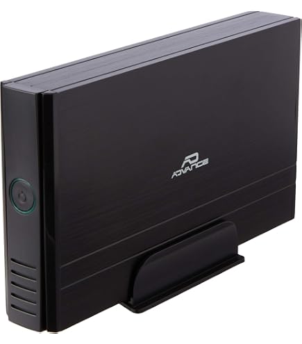 Boîtier Externe Pour Disque Dur 3,5" IDE | Conversion USB 2.0 | Métal Argent | Plug & Play