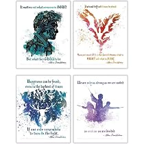 TRENDYPRINT Harry Potter – Dumbledore Quotes - Set of Four 8" x 10 ...