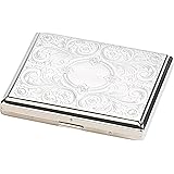 Rosenstein & Söhne Zigarettendose: Edles Zigarettenetui aus Edelstahl, für ca. 16 Zigaretten (Zigarettenbox)