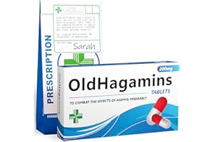 JOYFUL CLAN OldHagamins - Milestone Birthday Gifts for Women - Funny Gag Gift for 30th 40th 50th 60th 70th Birthday - Unusual Unique Presents for Her, Mum, Wife, Sister, Retirement, Secret Santa, Stocking Filler