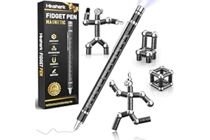 Hinshark Gifts for Men Women, Magnetic Fidget Pen Toys for Adults, Dad Birthday Gifts for Men, Stocking Fillers for Men, Secret Santa Gifts, Mens Christmas Gifts for Him, Gifts for Teenage Girls Boys