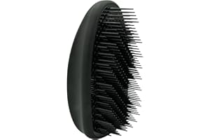 ‎PARSA BEAUTY PARSA Beauty Professional Entwirr-Wunder ohne Griff (Schwarz) – Entwirrbürste für jedes Haar – Haarbürste ohne Ziepen – Haarbürste antistatisch mit 4-stufiger Borstenanordnung – Detangler