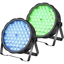 BETOPPER Lumière Disco DMX 512 Lyre DJ 36x3W LED RGBW - Éclairage Scène Pour Soirée, Bar Et Événements