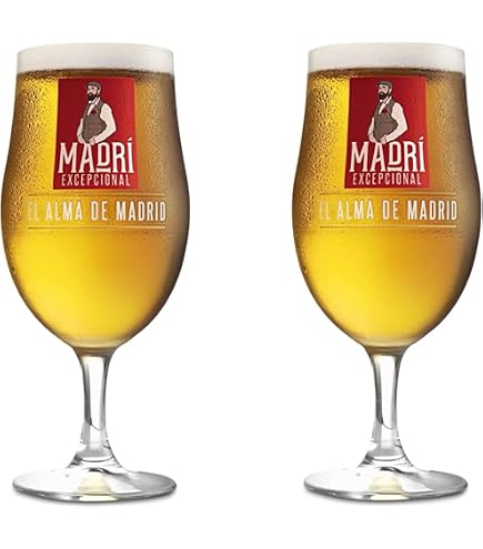 Lot De 2 Verres à Bière Moretti + 2 Sous-verres Roxley - 56 Cl, Fabriqué Au Royaume-Uni