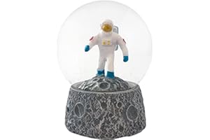 DELUXE BASE Kula wodna i śnieg - halowanie Deluxebase. Śnieżna kula z figurą żywiczną i formowaną podstawą. Doskonały prezent i ozdobny ornament do domu.