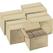 50 Sacchetti Imbottiti 30x40cm Per Imballaggio - Protezione Piatti E Oggetti Fragili Per Traslochi