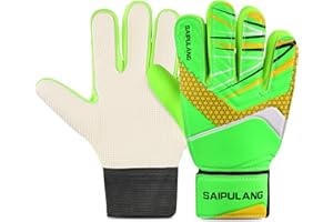 flintronic Rękawice bramkarskie dla dzieci i młodzieży, rękawice bramkarskie, rękawice treningowe, rękawice piłkarskie, antypoślizgowy materiał, podwójna ochrona, ulepszony model