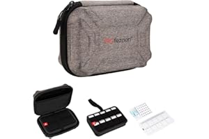 PROfezzion Supporto per Schede di Gioco Switch 100 Slot, Custodia Organizer per Schede SD per cartucce di giochi Nintendo 3DS 2DS Switch, Giochi Sony PS Vita e Schede di Memoria CFexpress di Tipo A