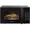 Hisense H23MOBS5HUK Freestanding 23 Litre Digital Microwave, 6 Auto Programmes, Auto Defrost - Black, 16 x 19 x 12 inches (L x W x H)