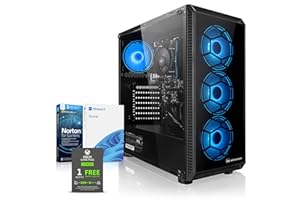 Megaport PC Gaming AMD Ryzen 7 5700G • Windows 11 • AMD Radeon Vega 8 • 32GB 3200MHz DDR4 • 500GB M.2 SSD • WLAN • gaming pc assemblato