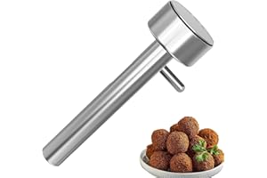 Konesky Paletta per falafel da 4 cm, in acciaio inox, per realizzare deliziose palline di felafel