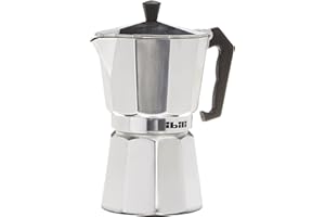 Ibili - Cafetière Express Bahia 6 Tasses, 300 ml, Aluminium