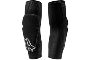 FOX HEAD Fox Enduro Sleeve Elbow Guards - Black/Logo, Medium/Pair Set Arm Pad Tough Padding Safety Safe Protector Protect Gear Body Trail Launch Unisex Bicycle Cycling Cycle Biking Bike MTB Downhill Ride