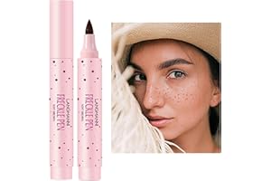 SPORTEON Penna Lentiggini, Freckles Pen, Impermeabile, Facile da Colorare, Penna a Punti Morbida, Penna per lentiggini a Simulazione Naturale Penna per lentiggini per Trucco a Lunga Durata Impermeabile (02)