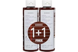 Korres 1 + 1 set Almond and Linseed Shampoo 500 ml (16.9 oz.)