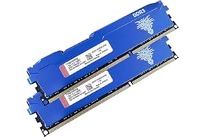 YONGXINSHENG DDR3 16GB Kit (8GBx2) 1333MHz Memoria Ram Escritorio Udimm PC3-10600 Sin ECC Sin Búfer 1.5V CL9 2Rx8 Dual Rank 240 Pin Módulo de Actualización de Memory para PC de Sobremesa (Azul)