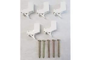 Harrison Drape 10 x CURTAIN TRACK BRACKETS extra super standard rail supports