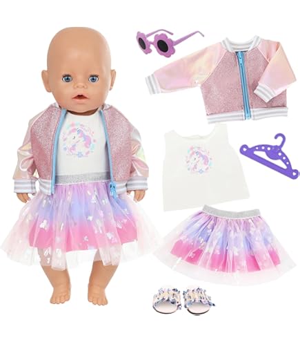 DUORUIMI Poppenkleding Winter Outfit Lange Jas Jas voor American Girl Pop 45,7 cm