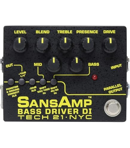 Tech 21 SansAmp Character Series VT Bass DI : Amazon.in: Musical