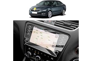 YEE PIN YEEPIN kompatybilna z Skoda Octavia 2017-2020 2021 2022 osłona ekranu nawigacji 9H odporna na zarysowania folia ochronna GPS szkło hartowane