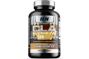 IRON LABS NUTRITION CLA Supplement Softgels - 3000mg per Serving with 80% Active Isomers for 2400mg Active CLA - CLA Softgel Capsules with Conjugated Linoleic Acid - Suitable for Men and Women (120 CLA Capsules)