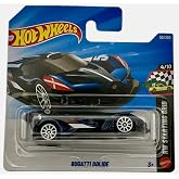 Hot Wheels - Bugatti Bolide - HW Başlangı&ccedil; Izgarası 4/10 - JJJ20 - Kısa Kart - Koyu Mavi - Lisanslı Hypercar - Mattel 2026-1: