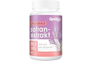 ‎GAELIKINE Liposomale Safran Extrakt Kapseln 88,5 mg – Hochdosiert & Rein, 60 Kapseln für 2 Monate – Premium Qualität für Frauen & Männer