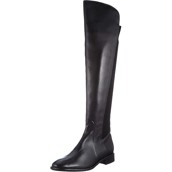 Saxon - Bottes Hautes d'équitation Syntovia - Femme (41 FR) (Noir