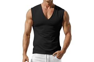 Herr Ärmlös Träningslinne Snabbtorkande V-ringad Muskeltröja Gym Fitness Atletisk Träning Casual Aktivkläder