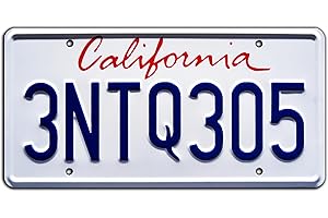 CELEBRITY MACHINES The Fast and The Furious | 3NTQ305 | Stamped License Plate