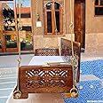 Royal Ambience Wooden Reversible Swing/Jhula for Living Room, Home, Bedroom (Honey) - Avi