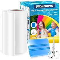 Kit De Réparation Piscine Et Spa Gonflable Nynelly - Rustines + Colle PVC 60ml - Pour Bouées, Matelas, Bateaux...
