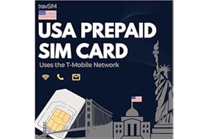 travSIM Karta SIM USA | wykorzystuje sieć T-Mobile | dane 30 GB przy prędkości 4G/5G | SIM dla USA może być używana w urządzeniach z systemem iOS i Android | karta SIM USA 30 dni