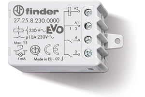 Rele 'Finder 27.25.8.230.0000 de impacto 10 A 230 V Evo – 272582300000