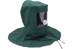 UKCOCO Arenado de chorro de arena abrasiva campana herramienta de chorro de arena con campana Equipo de prueba de polvo para la eliminación de polvo cemento embalaje molienda etc.