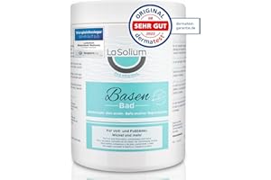 ‎LASOLIUM LaSolium Basenbad, Basisches Badesalz zur Entsäuerung, DERMATEST SEHR GUT, 650g