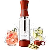 Azuna Fizzflow | Sparkling Water Maker | Soda Machine | Unlimited Fizzy Drinks & Cocktails | Portable (Home/Outdoor) | Free E