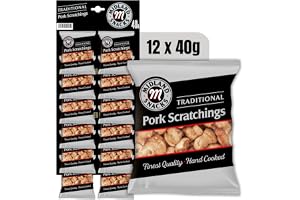 MS Traditionella fläskrepor 40 g (pubkort med 12 x 40 g)..