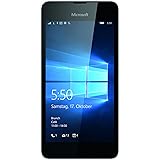Microsoft Lumia 550 Smartphone (4,7 Zoll (11,9 cm) Touch-Display, 8 GB Speicher, Windows 10) schwarz
