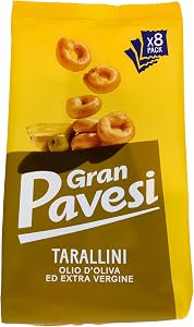 Gran Pavesi Snack Tarallini Olio di Oliva ed Extra Vergine 256 g