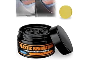 MANEWRAP Renovateur Plastique Voiture extérieur,Haute Couvrance Peinture pour Plastique,Solution de Retouche et d'Entretien pour Carrosserie,Idéal pour Rénover les Finitions Noires Mat ou Brillant